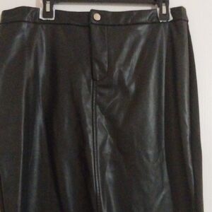 Ashley Stewart Black A-Line Skirt